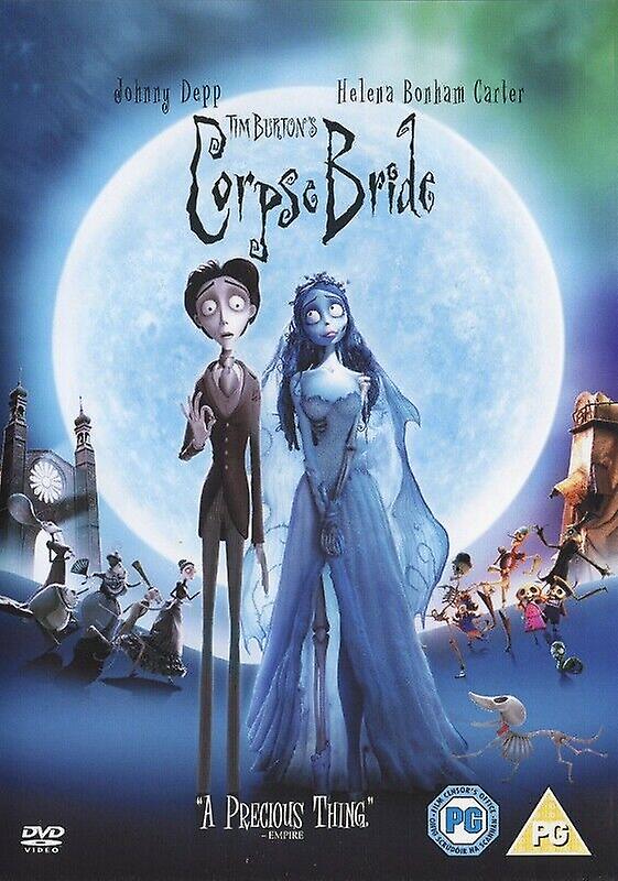 The Corpse Bride 2005 DVD Region 2