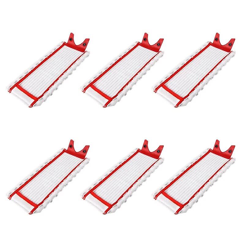 6 stk mikrofiberpåfyll Mopping Pads erstatning for Vileda 1-2 Spraymopp For O Cedar Mop ~ 12394