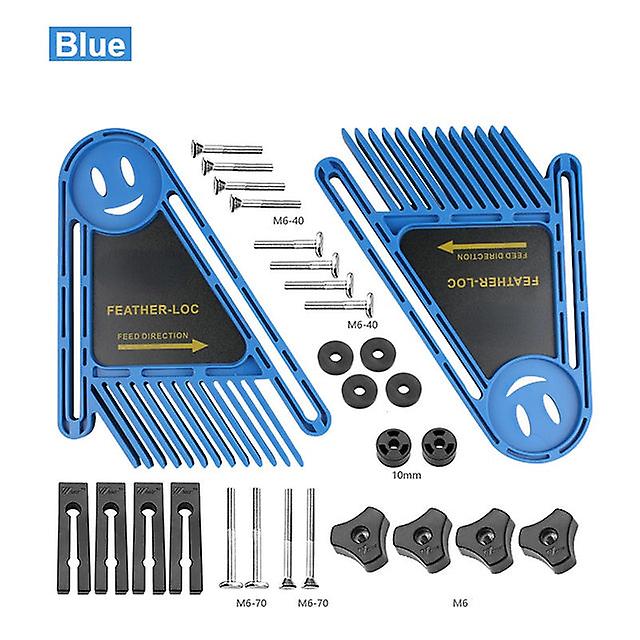 2 Pack Feather Board Double Feather Loc Board Adjustable Woodworking Safety Table Saw Push Block For Tablesaws And Router Tables