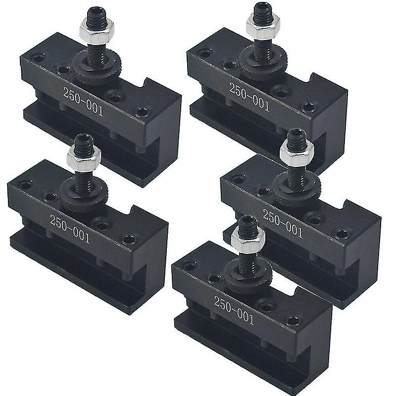 5Pcs Quick Change Turning And Facing Lathe Tool Holder Bracket 250-001cnc Tool Post