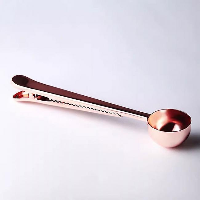 Coffee measuring clip Rose gold - spoon for coffee at Easter