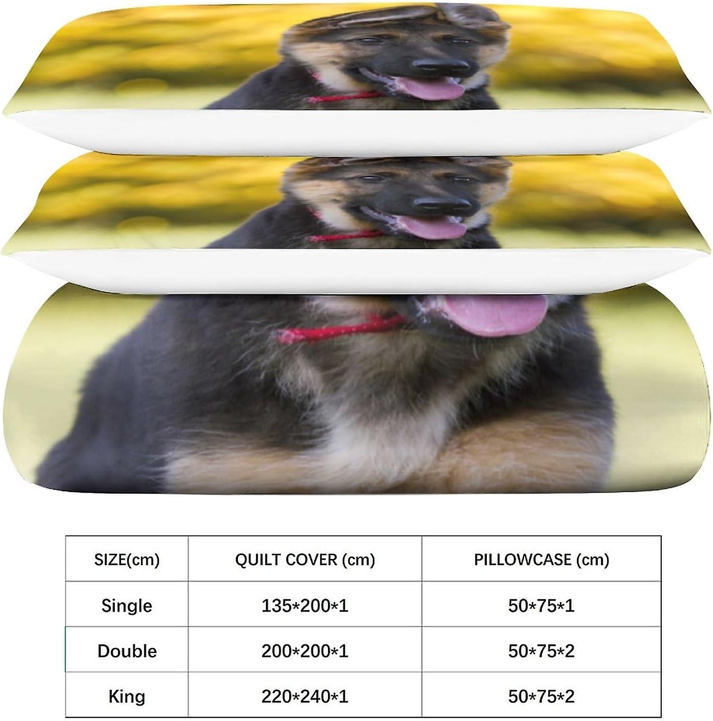 German Shepherd Pillow & Duvet Covers Bedding Set main image 1