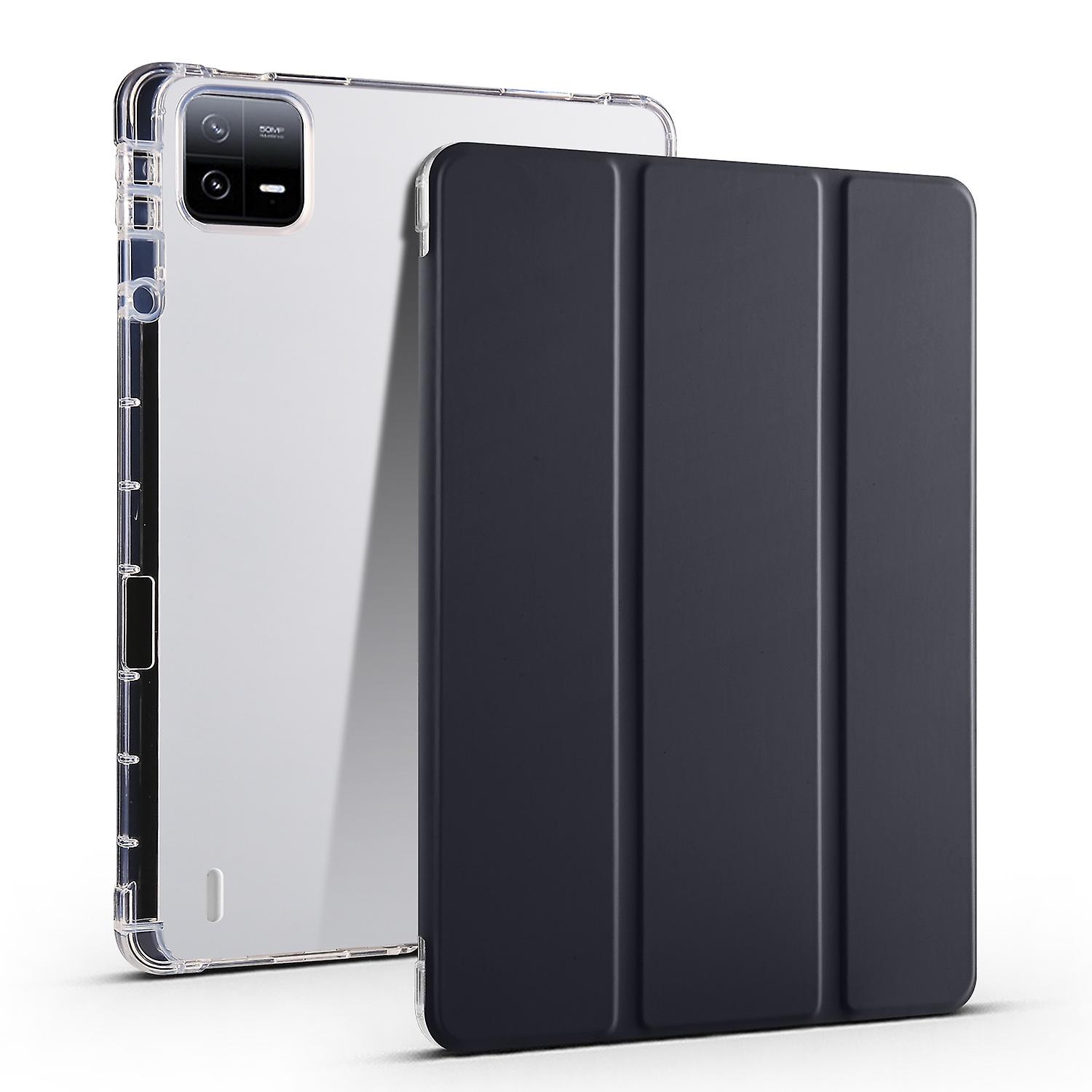 3-fold Smart Leather Tablet Case For Xiaomi Pad 6S Pro