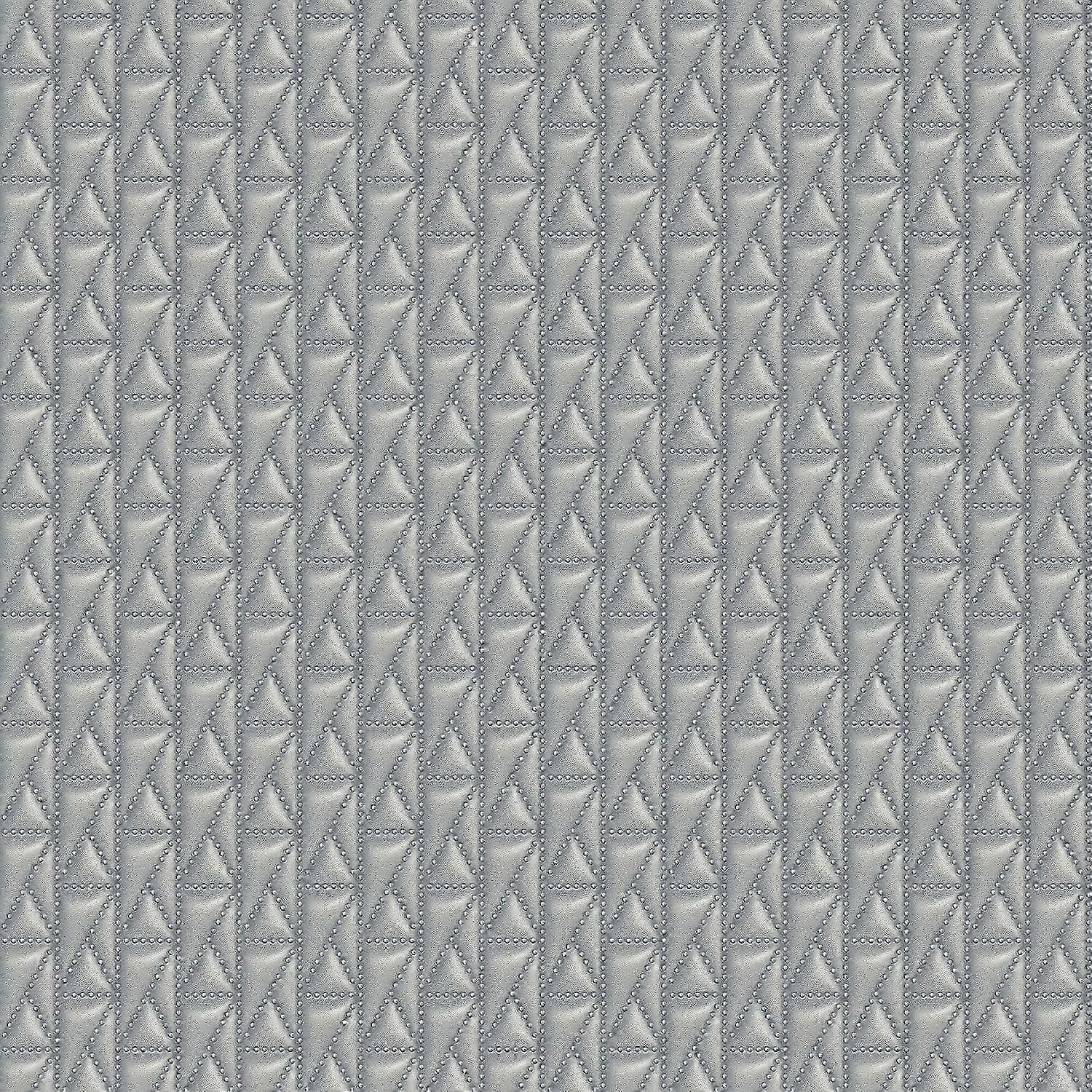 Exclusief luxe behang Profhome 378443-GU vliesbehang licht gestructureerd design mat grijs zilver 5,33 m2