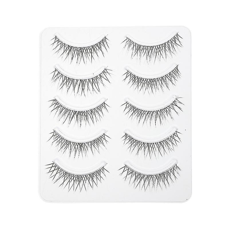 5pair Natural False Eyelashes