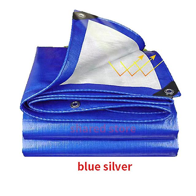 Bâche imperméable en polyéthylène de 0,32 mm pour jardin, abri de jardin, bateau, voiture, camion, auvent, voile d'ombrage imperméable pour animaux de compagnie, niche pour chien