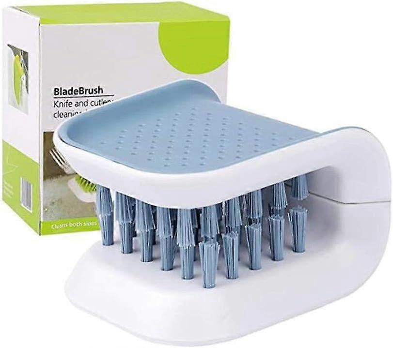 Afifi0rb Blade Brush Knife Cleaner Chopsticks and Fork Cleaning Brush Cutlery Cleaner Utensil Bristl