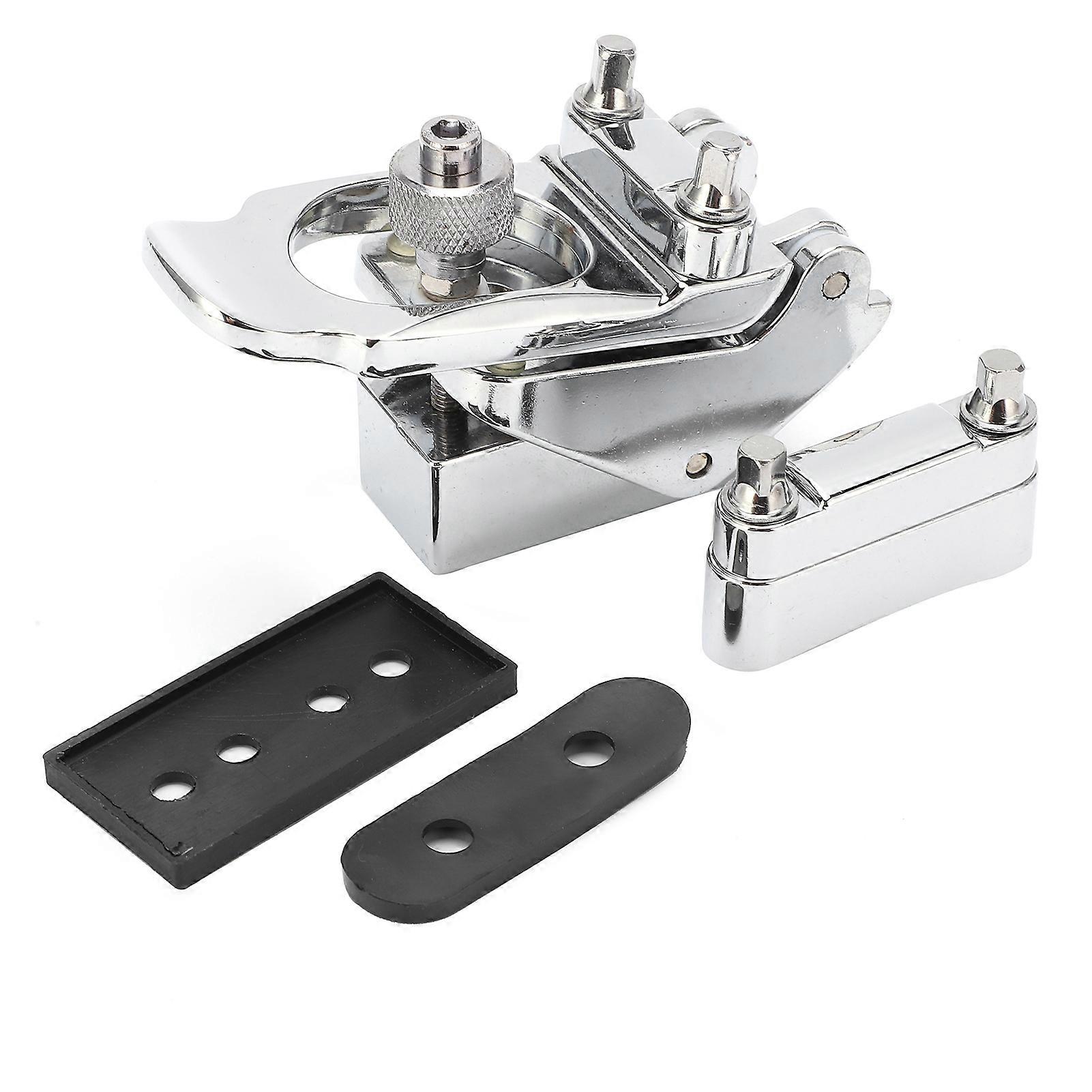 Skarptrommeregulator Metall Sølvfilter Fin utførelsesbrett for slaginstrument