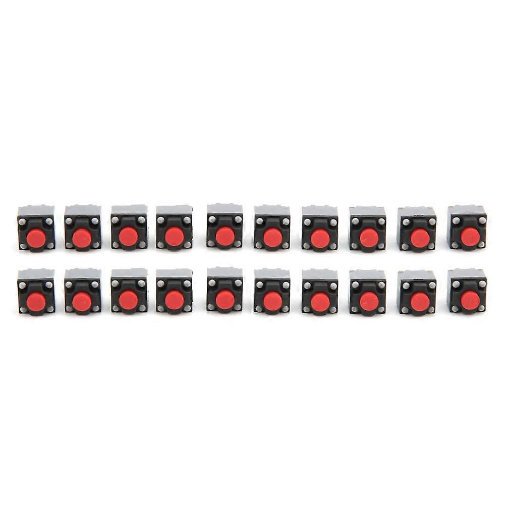 20pcs 6x6x7.3mm Tactile Push Button Switch Waterproof Micro Tact Switch