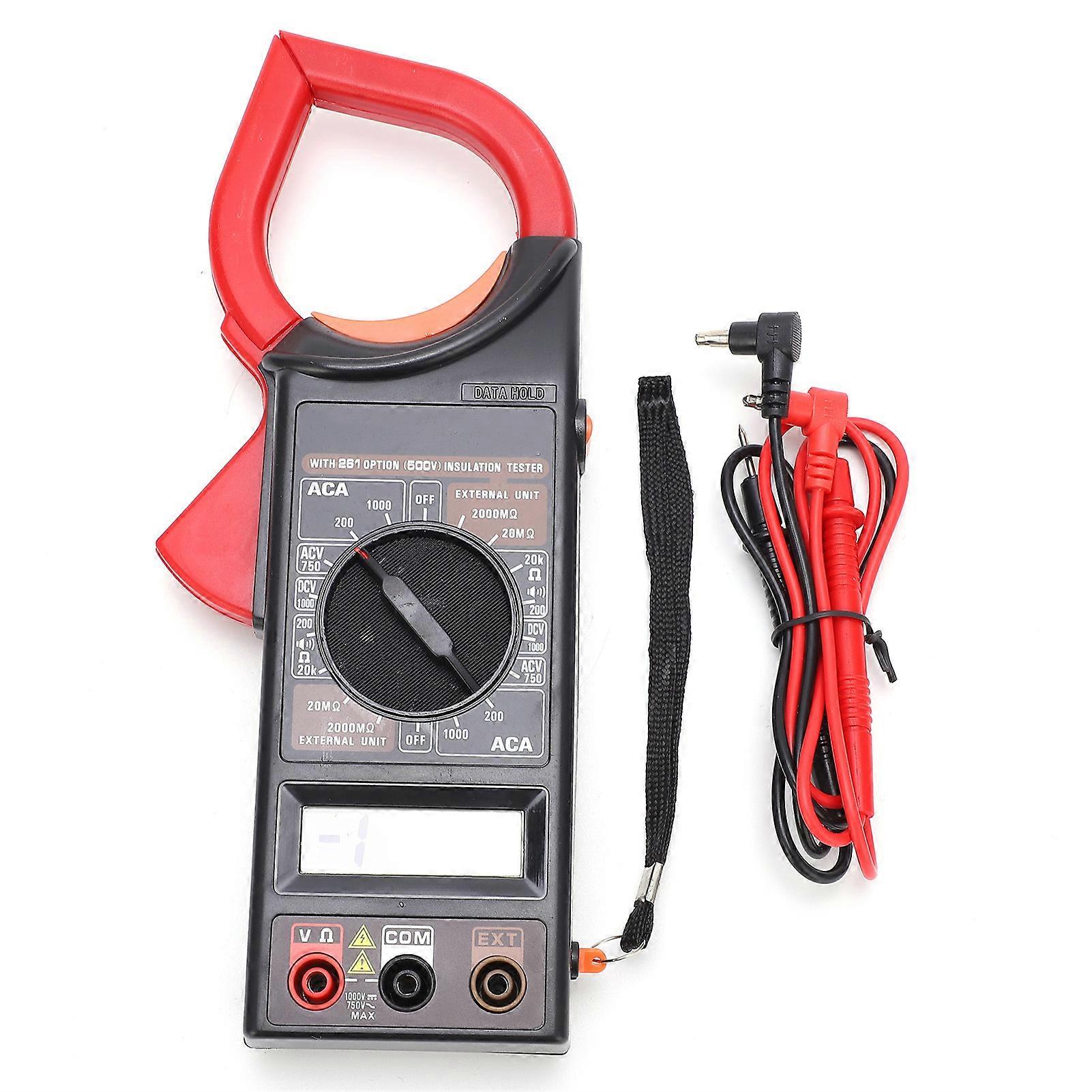 Digital Multimeter Portable Clamp Current Meter Voltage Tester for Circuit Engineering Outdoor