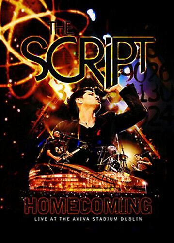 The Script Homecoming - Live at the Aviva Stadium Dublin DVD (2011) The Script - Region 2