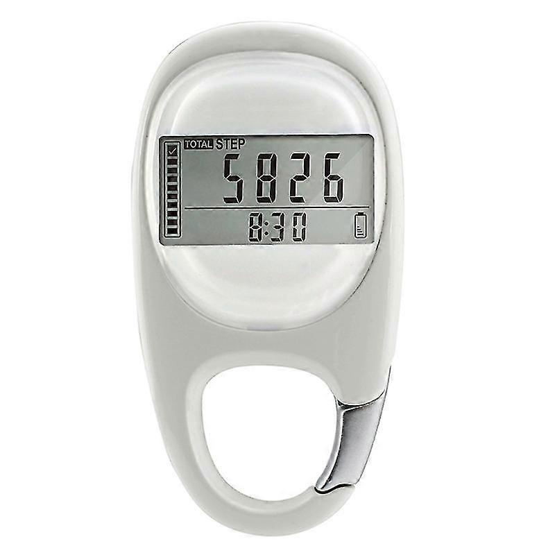 Simple Walking Pedometer Step Counter with Clip Accurately Track Step & Miles