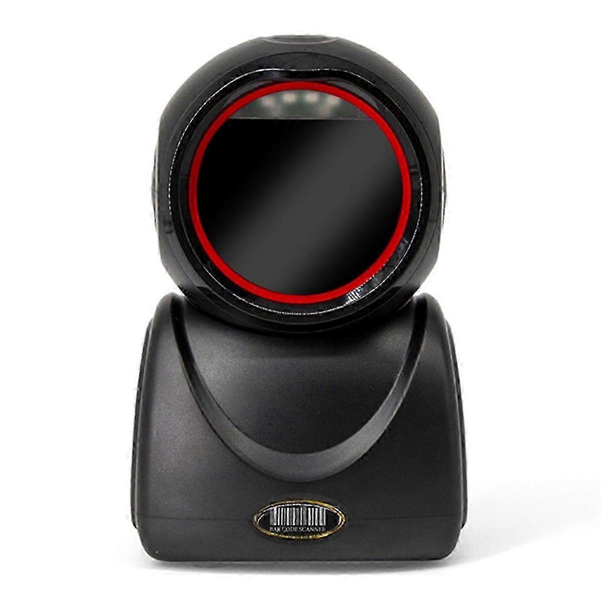 2d Omnidirectional Barcode Scanner 1d 2d Qr Code Desktop Auto Sense Bar Code Usb Data Matrix Reader