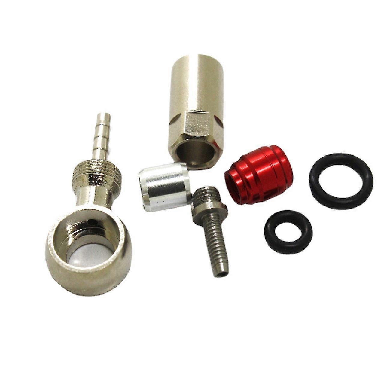 Bicycle Hydraulic Cable End Set Hose Connector for LEVEL RED ETAP S900 Bike Oil Needle Olives Seali