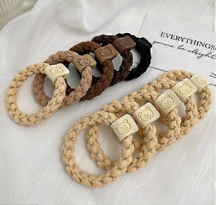 Shallow dream 10 stycken hög elasticitet hållbart hårrep