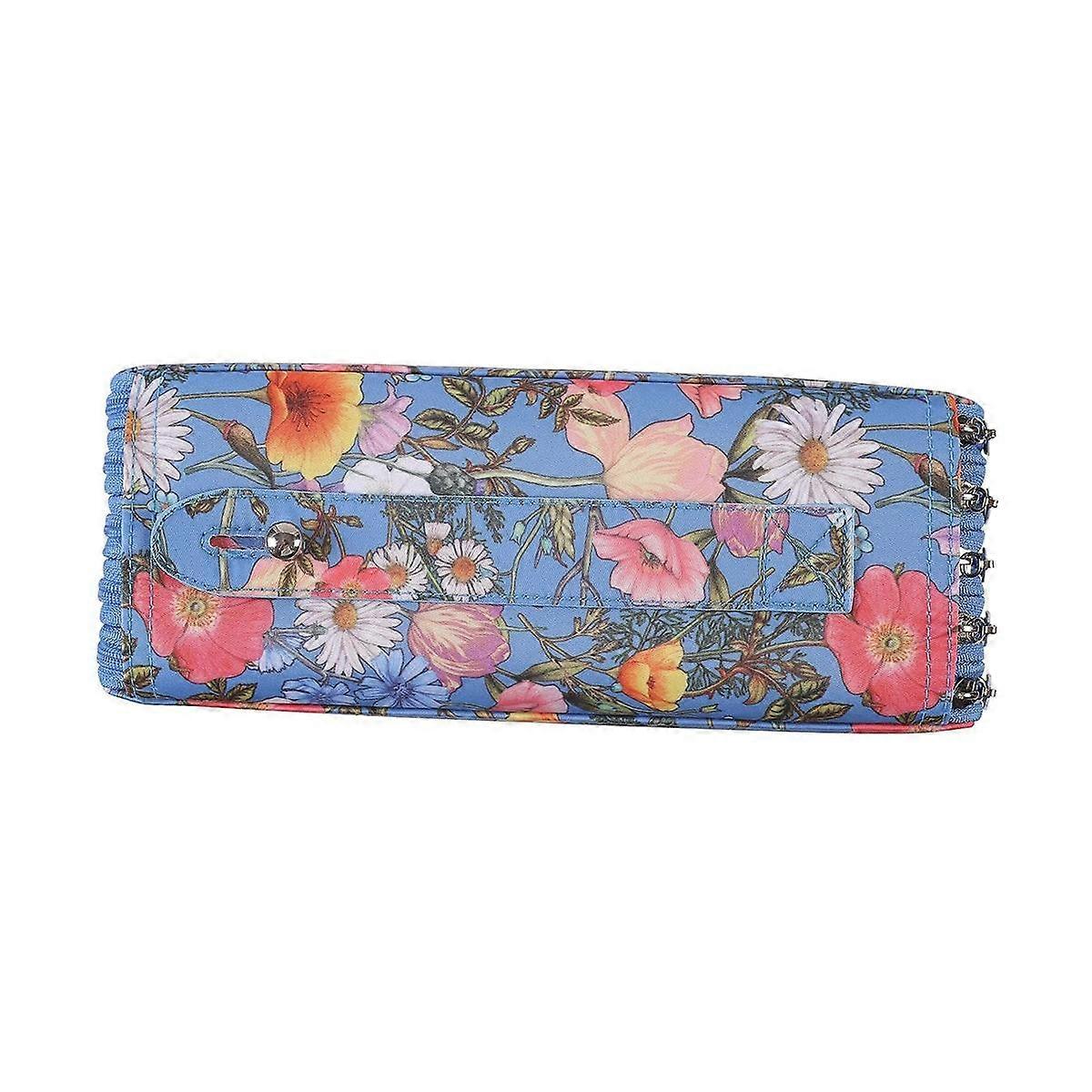 250 Slots Colored Pencil Case Organizer with 5 Layer Zipper- Capacity Pens Storage Holder Bag for S