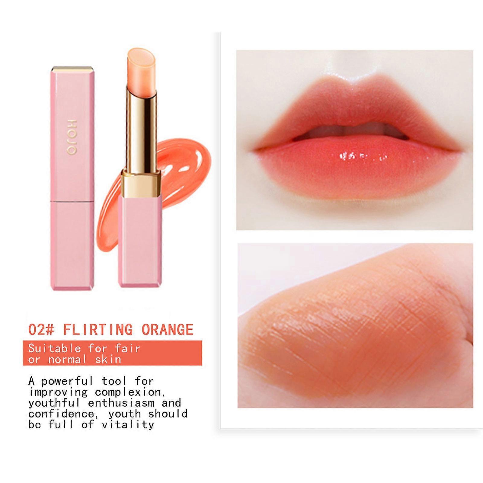 Warm Color Changing Lipstick Non Fading Non Staining Cup Lipstick Moisturizing Lipstick