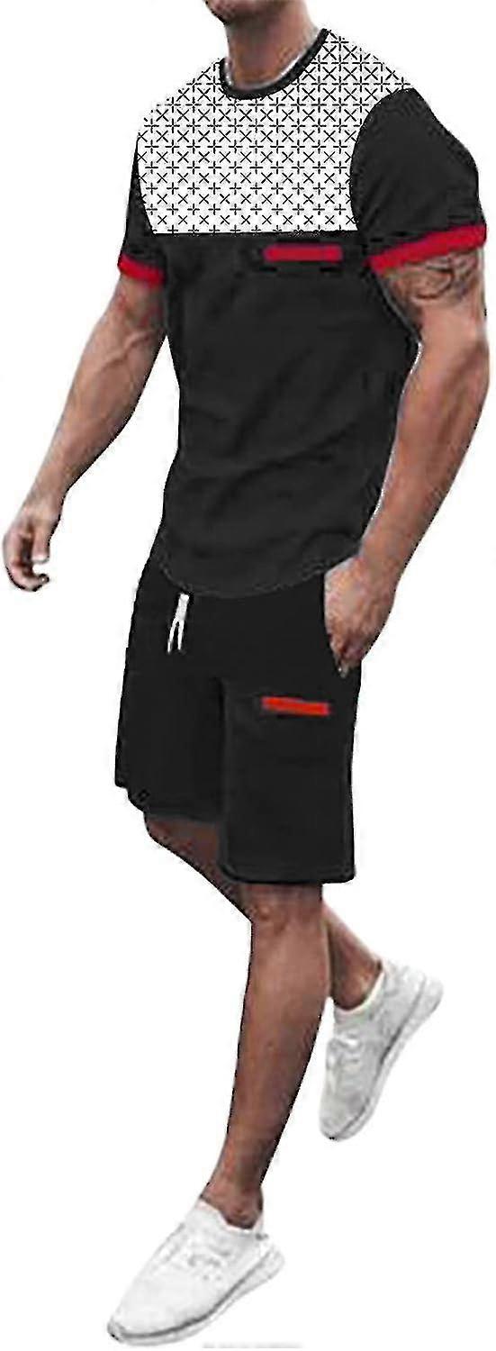 Mens Fashion Short Sleeve And Shorts Set