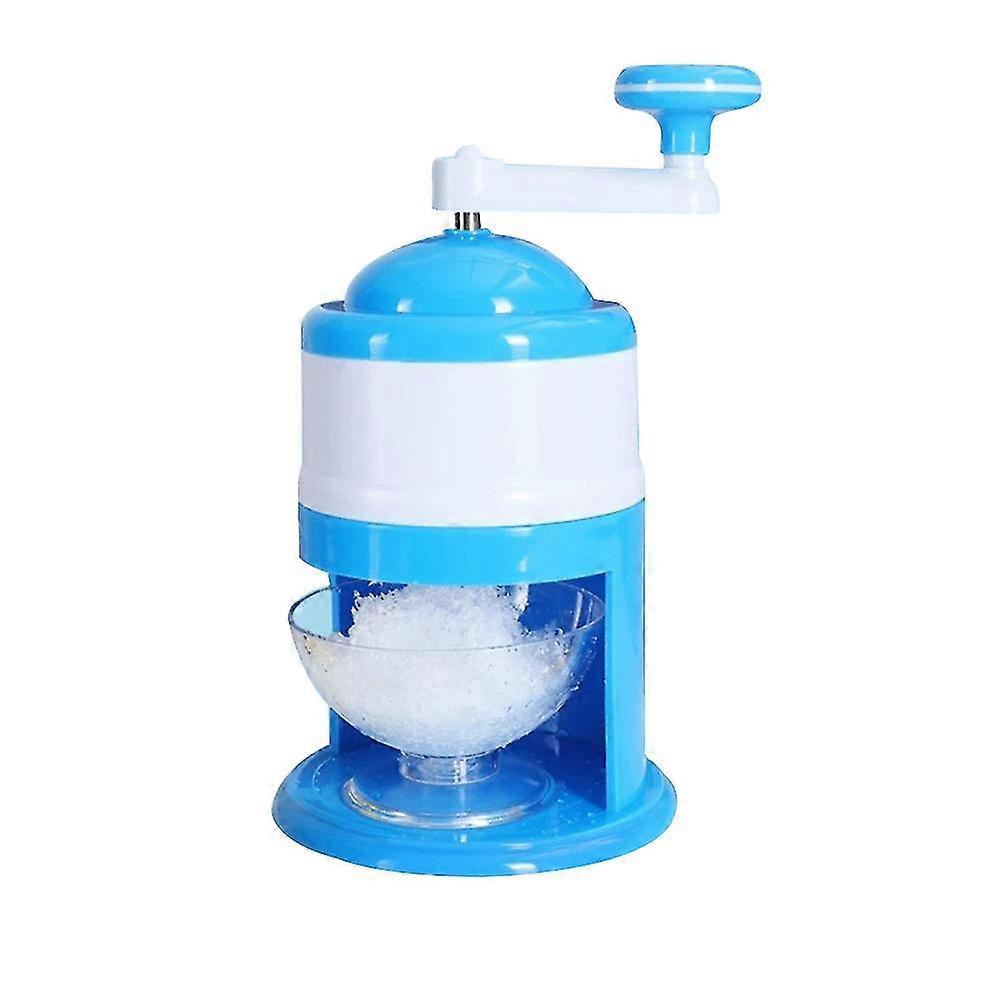 Household Manual Ice Crusher Hand Crank Ice Shaver For Snow Cone Slushies Ice Cream Tool