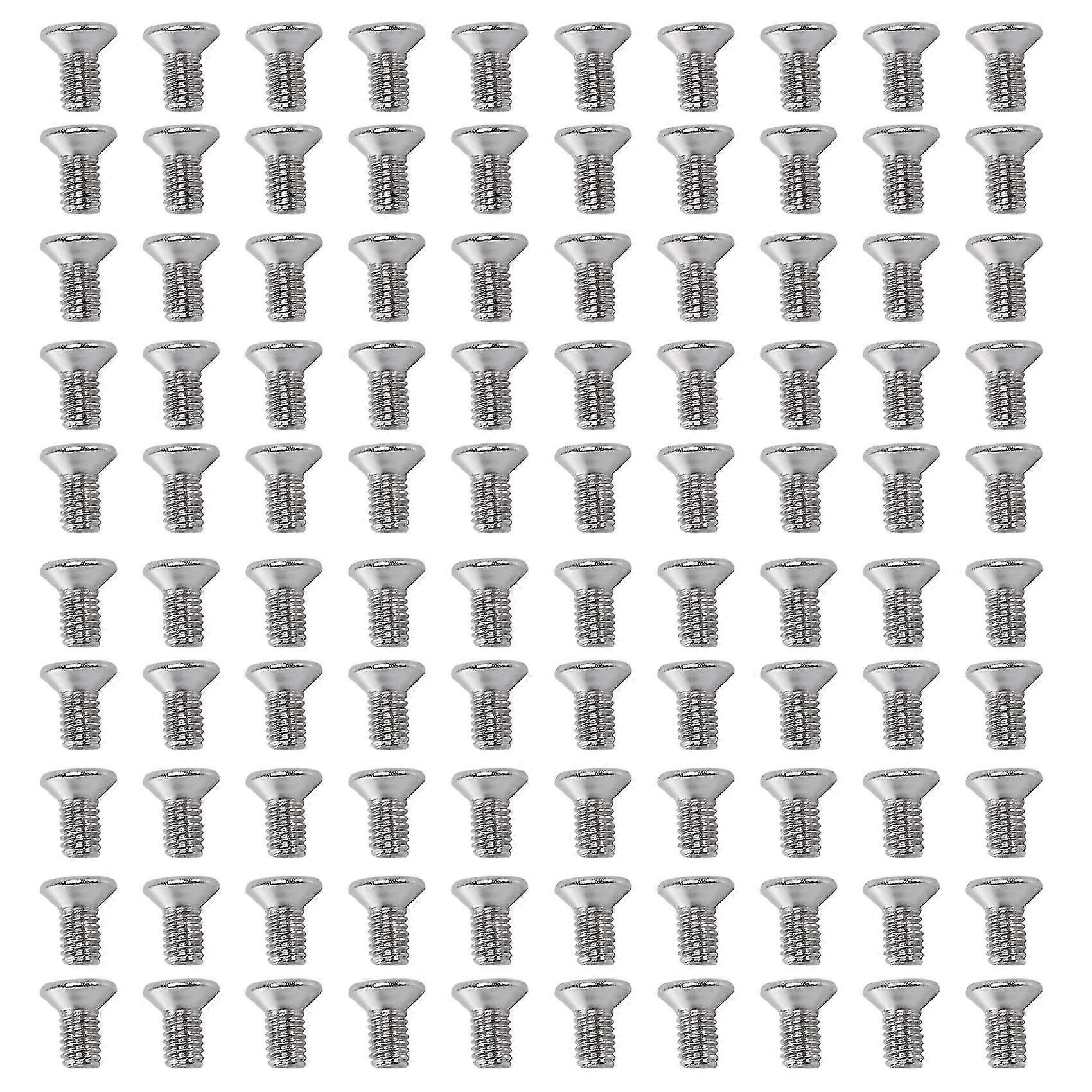 M3 X 6mm Flat Head Countersunk Bolts Machine Screws 100pcs