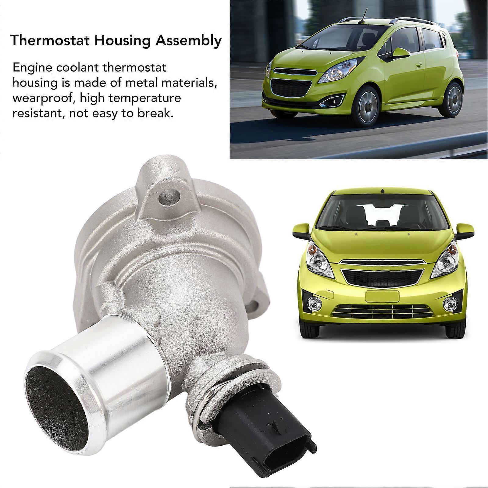 Thermostat Housing With Sensor For Chevy Spark 2013-2015 1.2L – Replaces 25192923