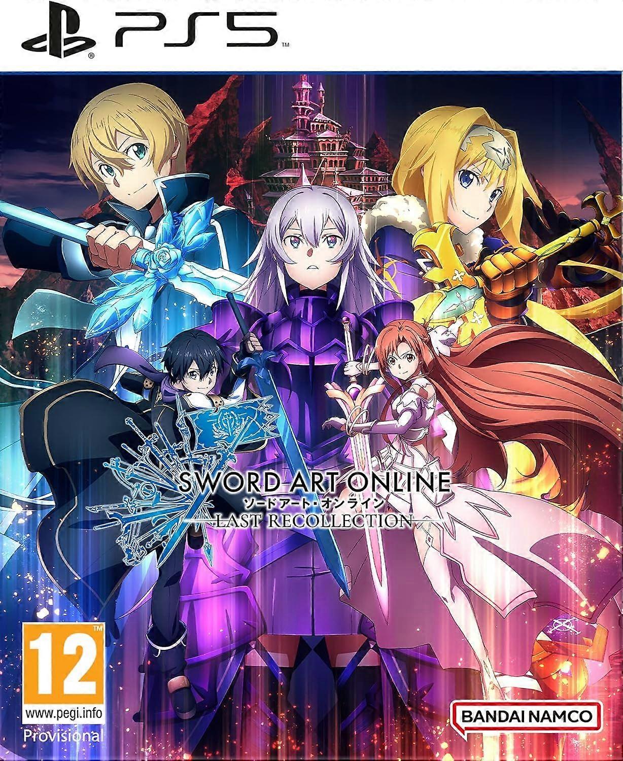 Sword Art Online Last Recollection PS5 Game