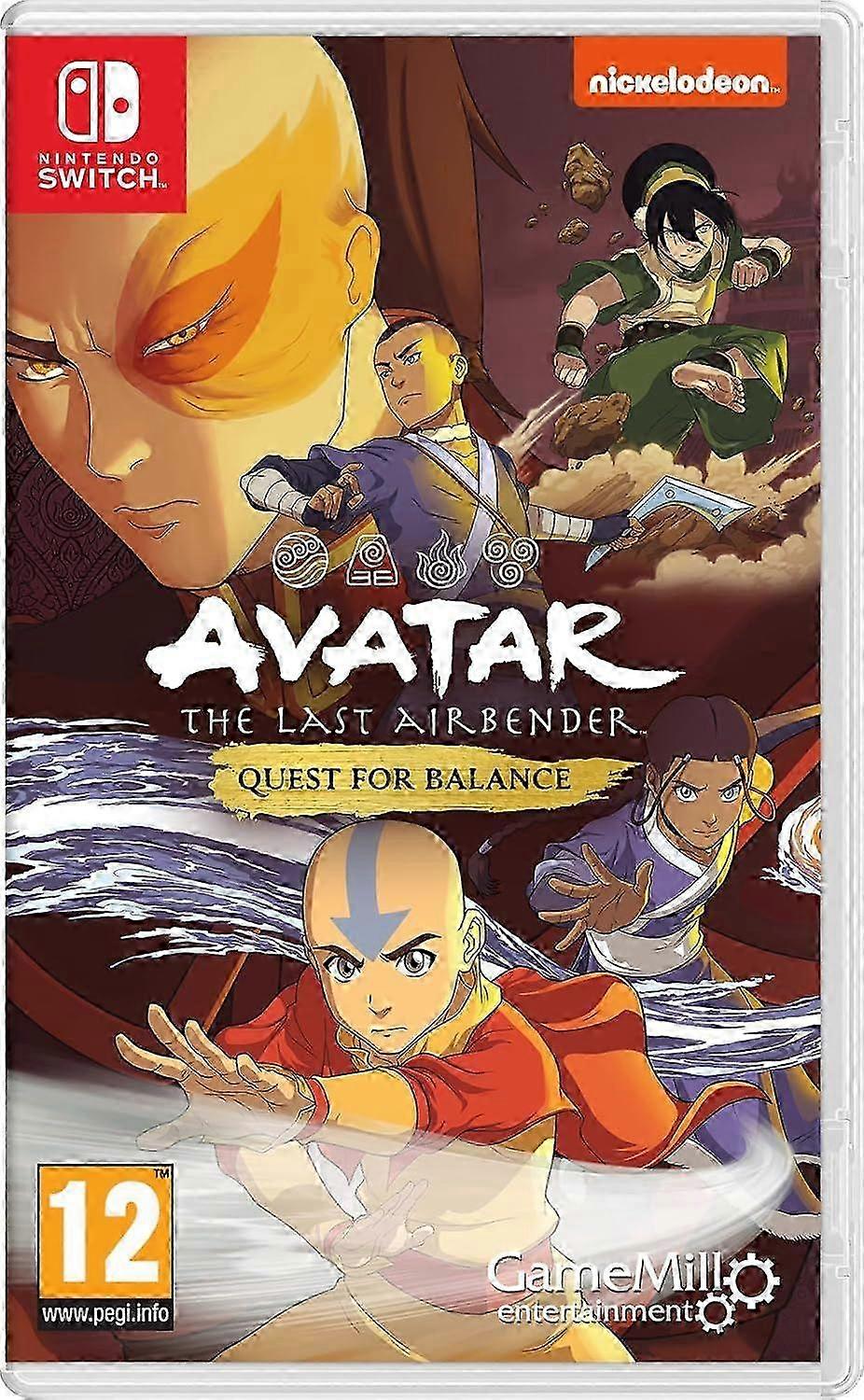 Avatar The Last Airbender Quest for Balance Switch Game