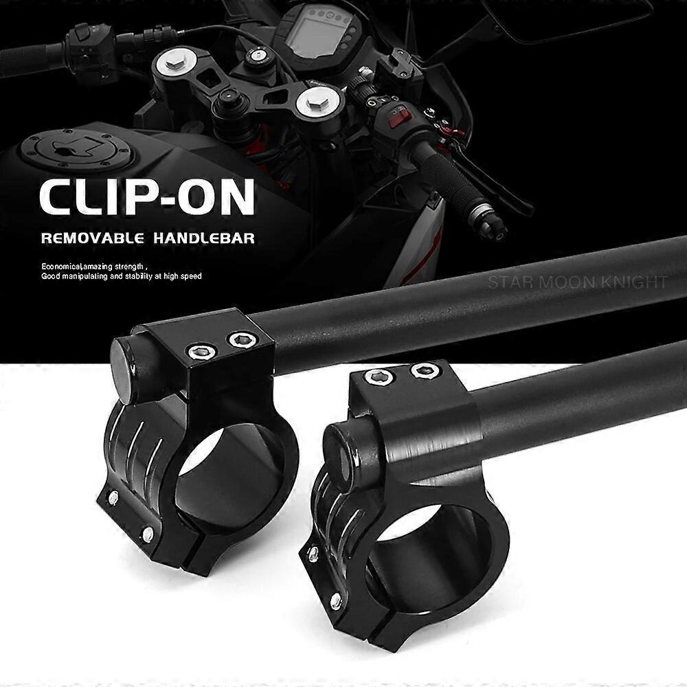 For RC8C RC390 RC200 RC125 1190 RC8 R Motorcycle Accessories Handlebar Racing Adjustable Clip On Ons Fork Handle Bar