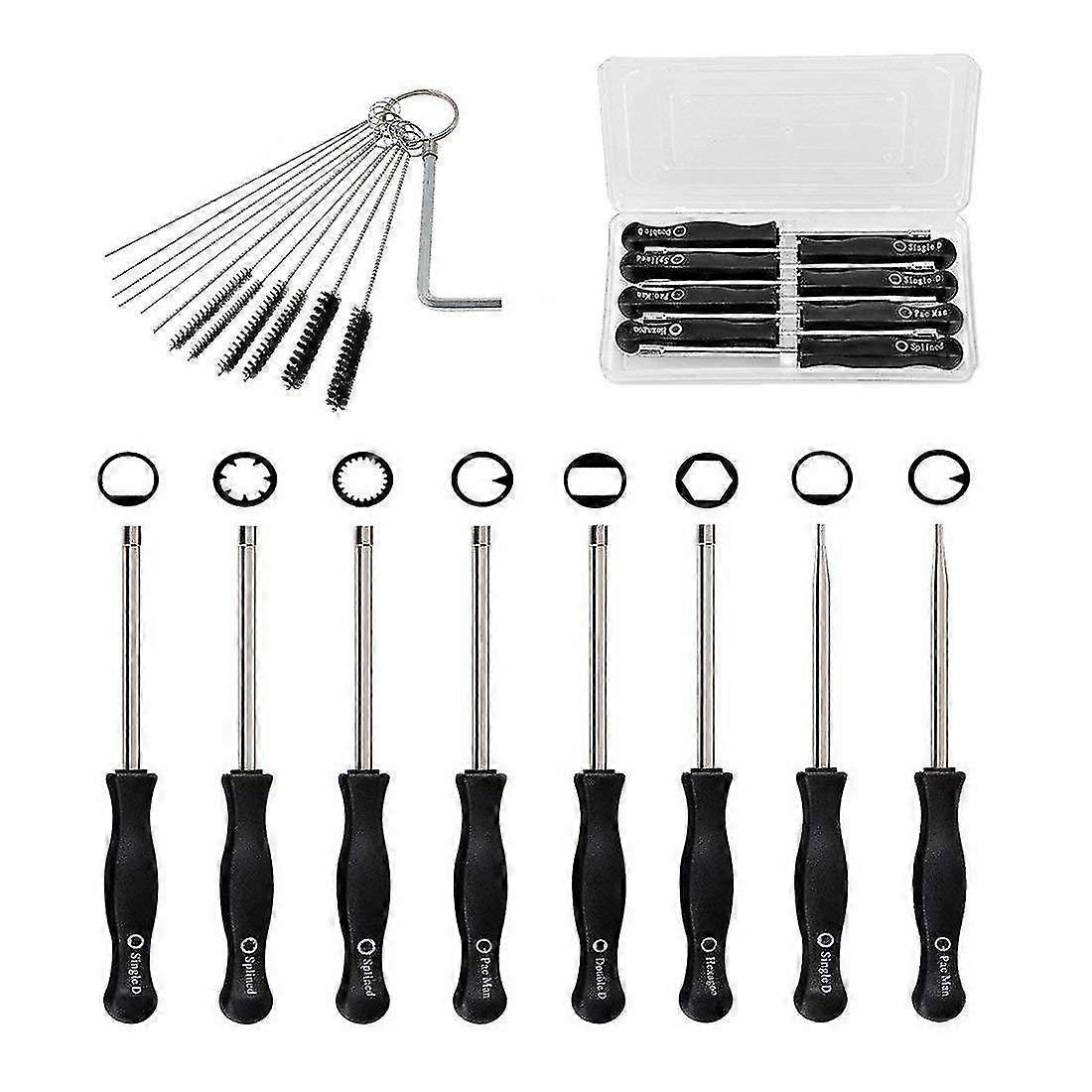 8 Different Carburetor Screwdrivers For 2 Cycle Engines
