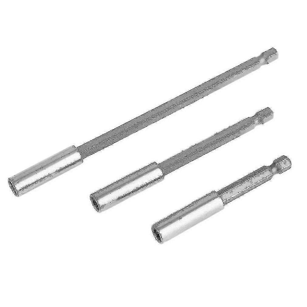 3pcs Hex Shank Magnetic Drill Bit Extension Connector 3 Different Type