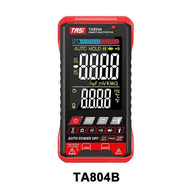 TA804AB Digital Multimeter Professional Auto Tester Multimeter Ultrathin Intelligent OHM NCV Voltage Meter
