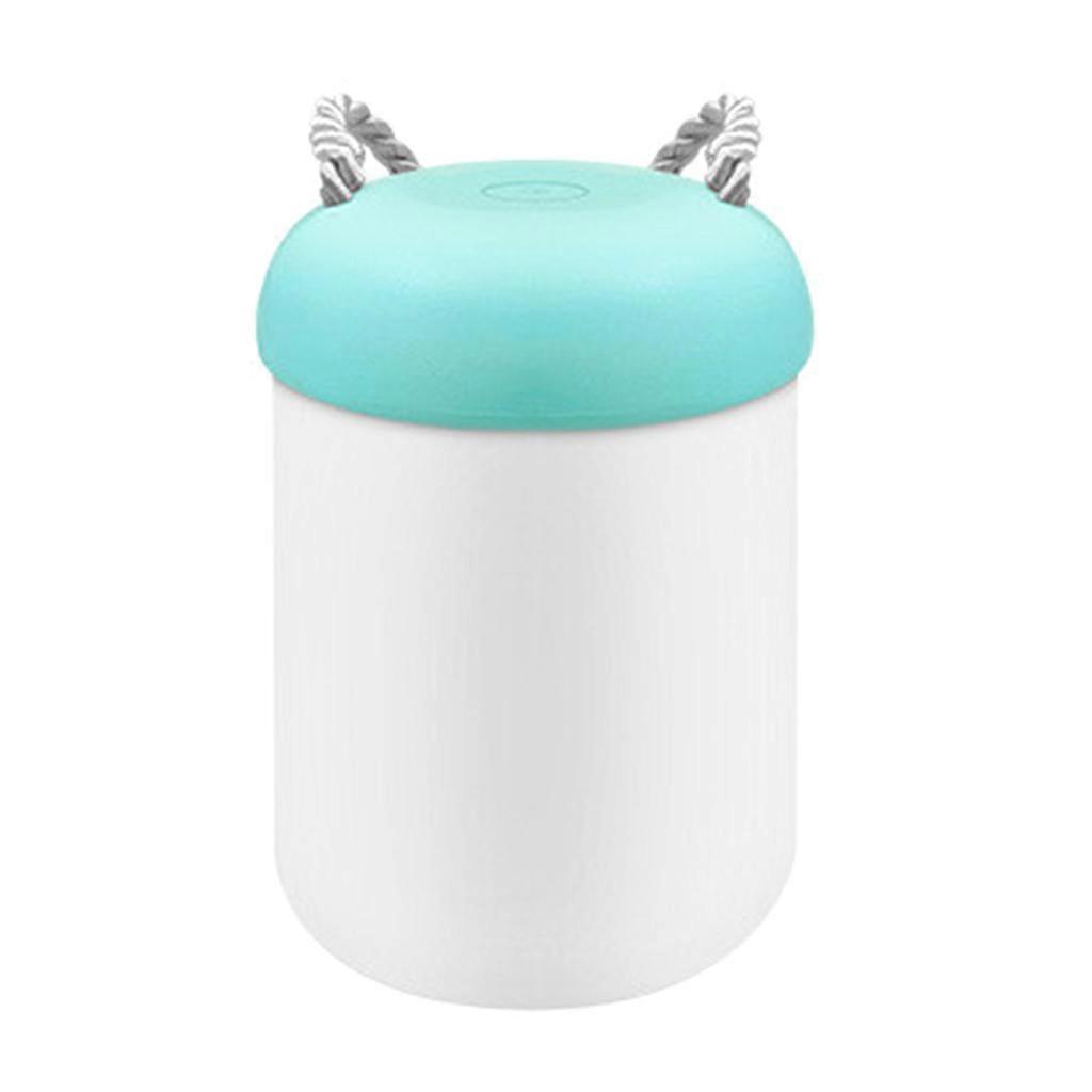 Rechargeable Bedside Lamps Stepless Dimmable Eye-Caring Lantern 2 Colors Choose