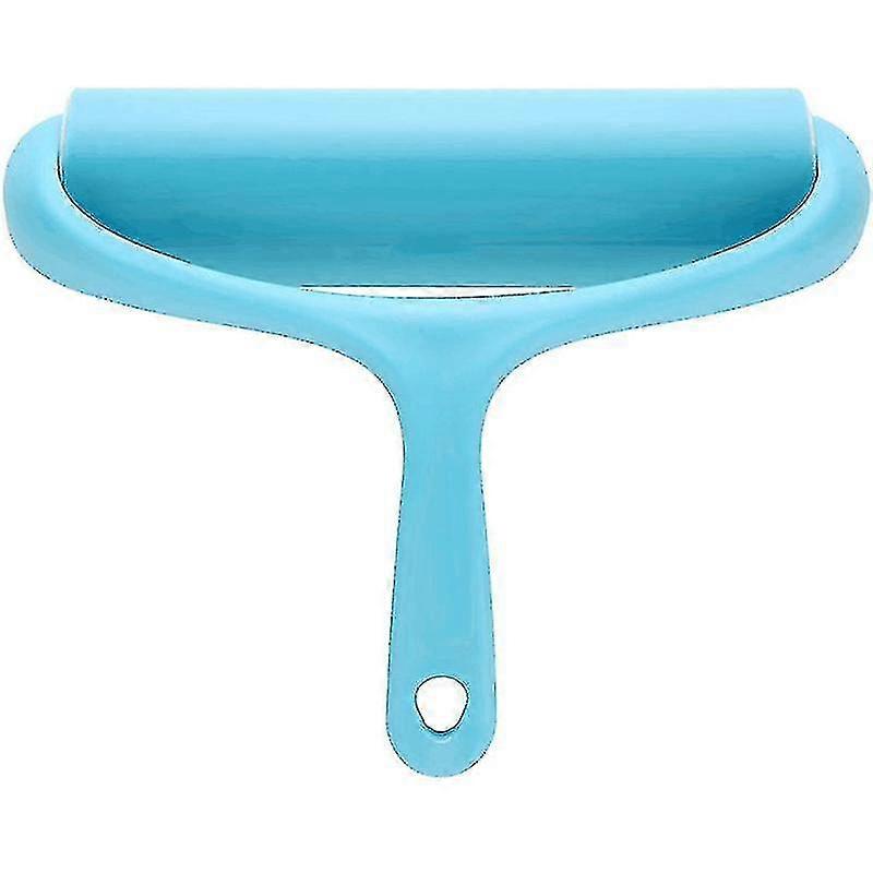 Pet Cleaning Tools Powerful Washable Dusting Roller, 19cm Blue Handle