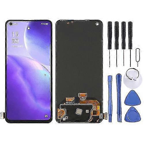 Replacement Oled Material Lcd Screen And Digitizer Full Assembly Compatible with Oppo Reno5 5g / Reno7 5g Pegm00 Pegt00