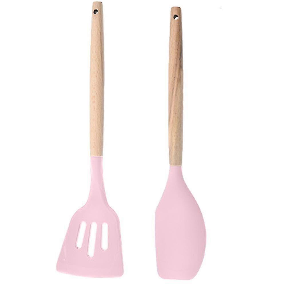 Silicone Cooking Utensils,2 Pc Kitchen Utensil Set,easy To Clean