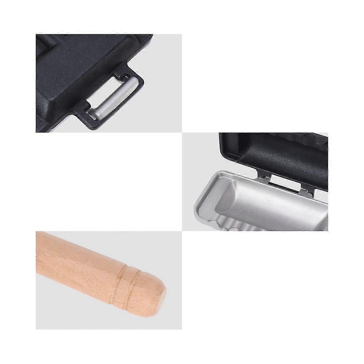 Double Sided Frying Pan, Sandwich Baking Pan Pancake Pan Breakfast Sandwich Maker With Removable Wo