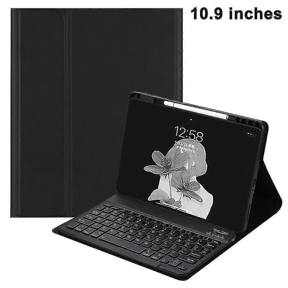 Keyboard Case For Ipad Air 4 10.9-inch 2020 - Soft Tpu Back Cover With Magnetically Detachable Bluetooth Keyboard (4. Generation, 2020 Modell)