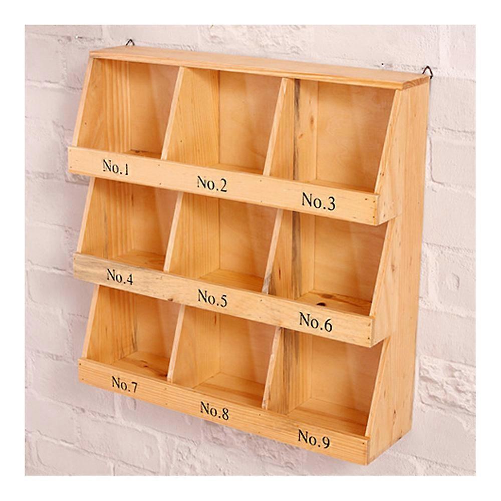 Storage Rack Storage Shelf Home Decoration Wooden Display Rack