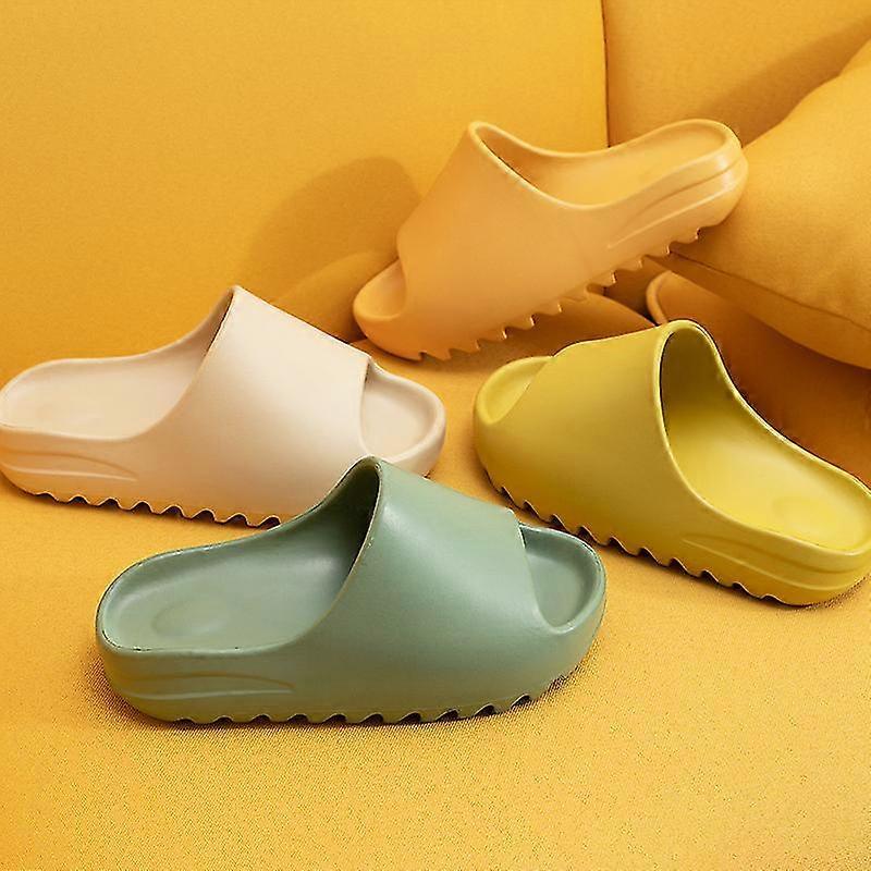 Hot Non-Slip Slides Bathroom Slippers Soft Sole Women Slides Unisex Platform House Flip Flops Indoor Outdoor Home Slippers