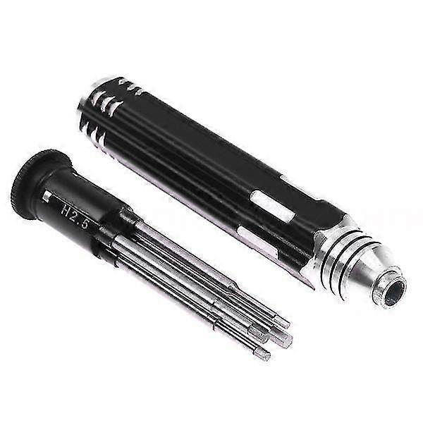 4 In 1 Hexagon Head Hex Screw Driver Tools Set 1.5-3mm Fr Rc Helicopter Car