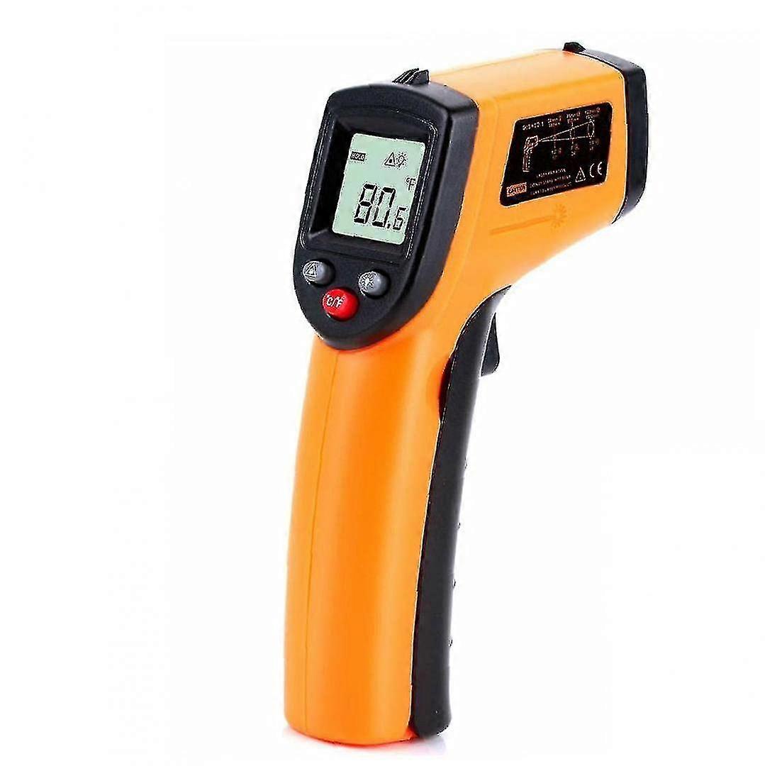 赤外線温度計ガン非人間温度赤外線レーザーガンデジタル-58c~752c、フードキッチン用非接触IRレーザーガン銃器温度計 - -