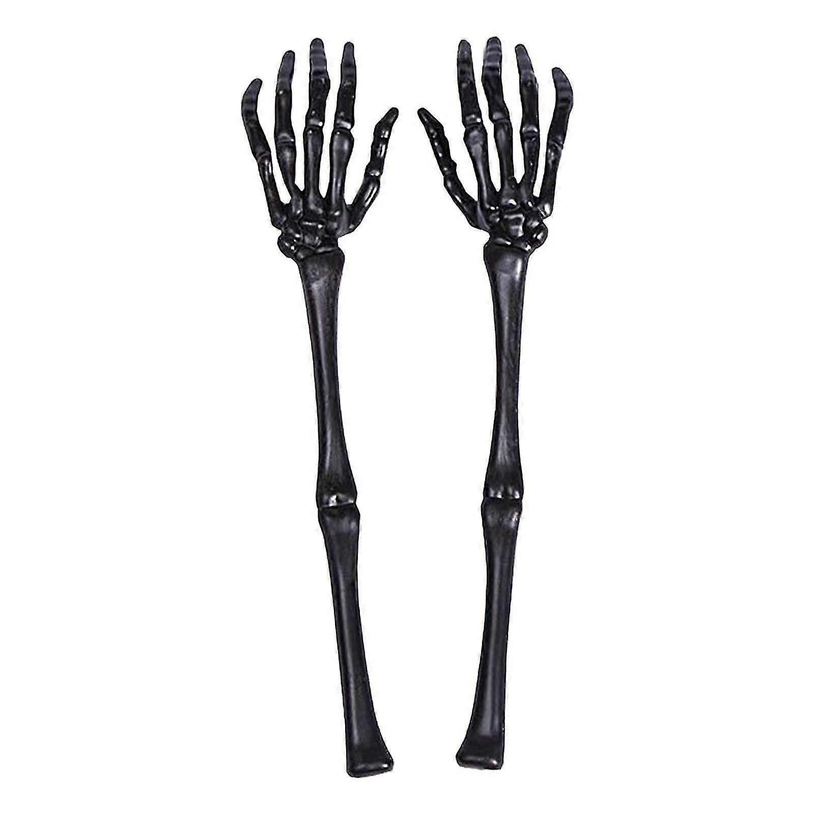 2pcs Great Skeleton Arm Stakes Plastic Arm Groundbreakers