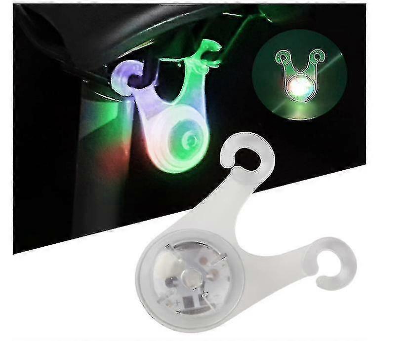 Clourful Bike Rear Light Tail Light Night Warning Safety Signal Light Flash Three Brightness Mode(clourful)