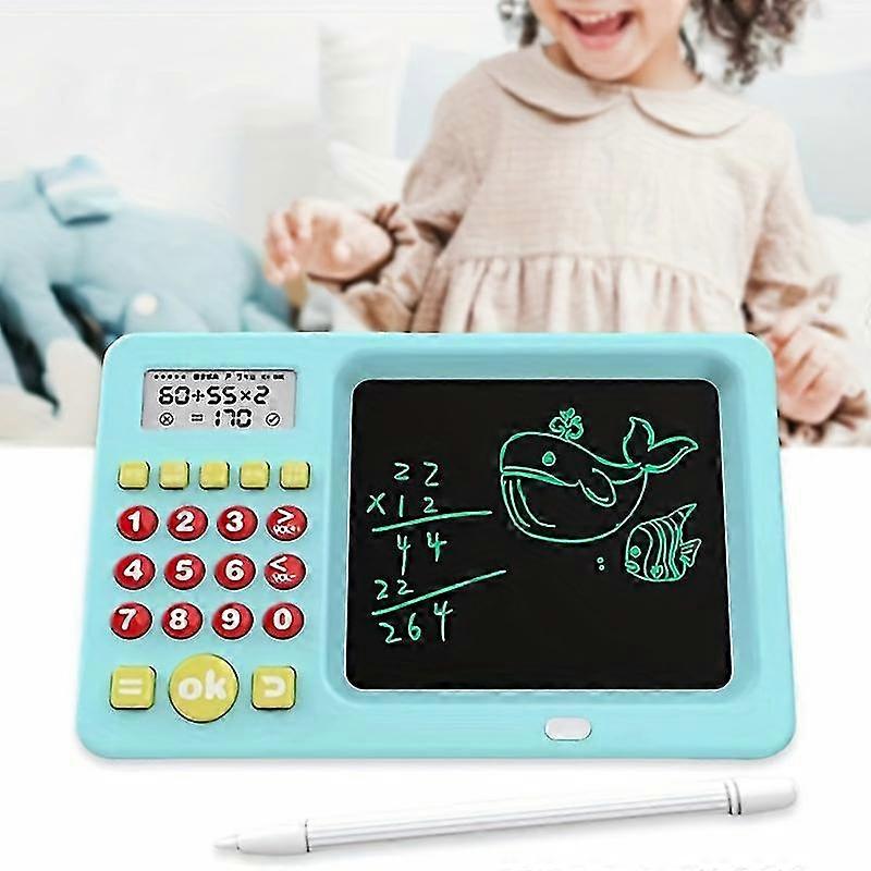 Pädagogische Mathe-Lernspiele LCD-Schreibtablett - Perfektes Geburtstagsgeschenk für Kinder im Alter von 3-12 Jahren