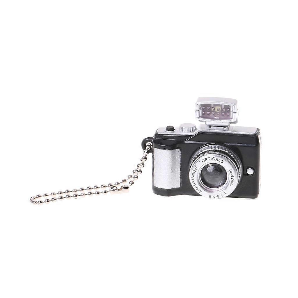 for Creative Camera Led Keychains With Sound LED Flashlight for Key Chain Funny