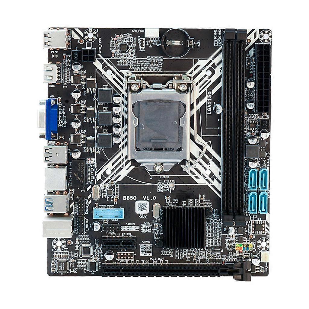 B85 PCI-E X16 Profesyonel Masaüstü Anakart BTC LGA 1150 DDR3 Çoklu SATA3.0