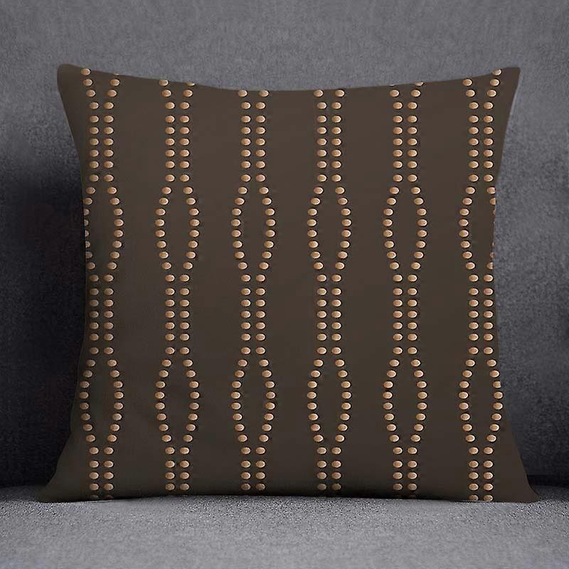 Fronha Quadrada Padrão Estilo-1323 Quarto Sofá Capa de Almofada de Carro Fronha