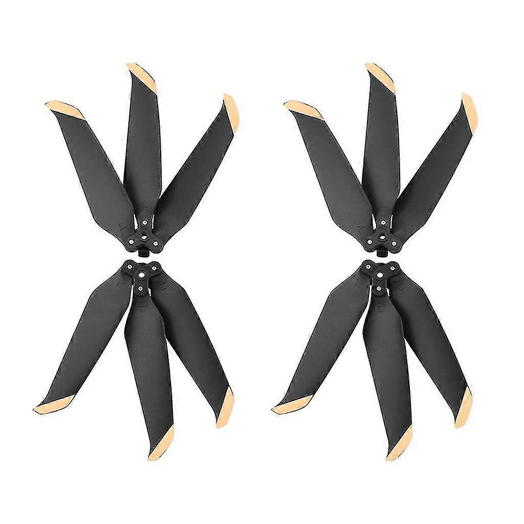 2 Pairs 7238f Quick-release Propellers Low-noise Folding Props Blades Replacement Drone Wing Accessory For Mavic Air 2/2s Drone