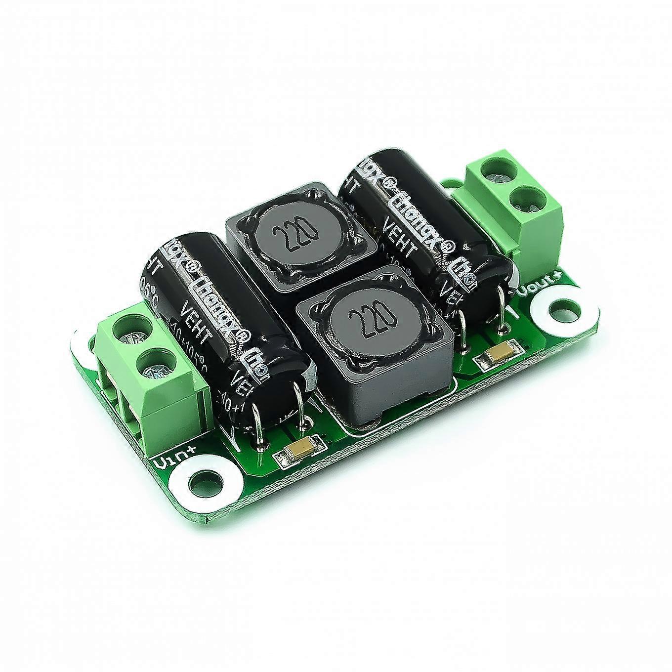 0-50V 4A DC power supply filter board Class D power amplifier Interference suppression board car EMI Industrial control panel a