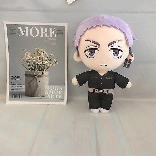Tokyo Revengers Plush Doll Toy Baji Keisuke Matsuno Chifuyu Takashi Mikey Anime Cute Soft Stuffed Pillow Kids Gift 20cm